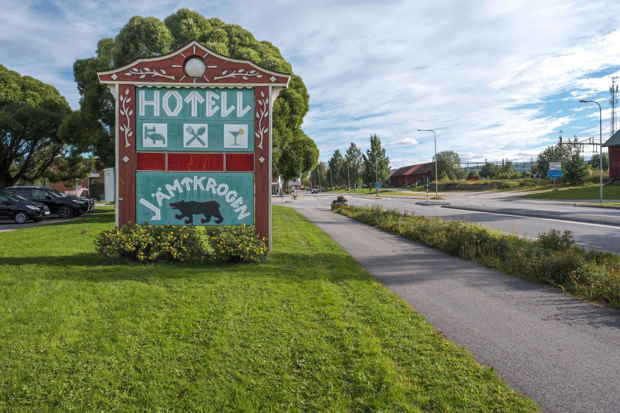 Jämtkrogen Hotell&Restaurang Bräcke Exterior foto